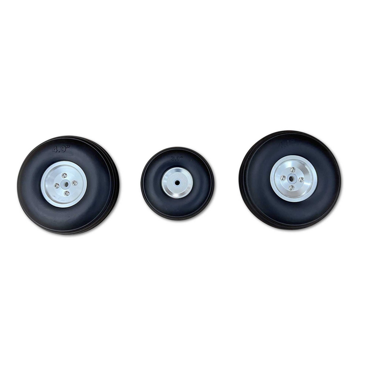 Hangar 9 505532 OV-10 Bronco 20cc Aluminum Hub Wheel Set (Pack of 3)