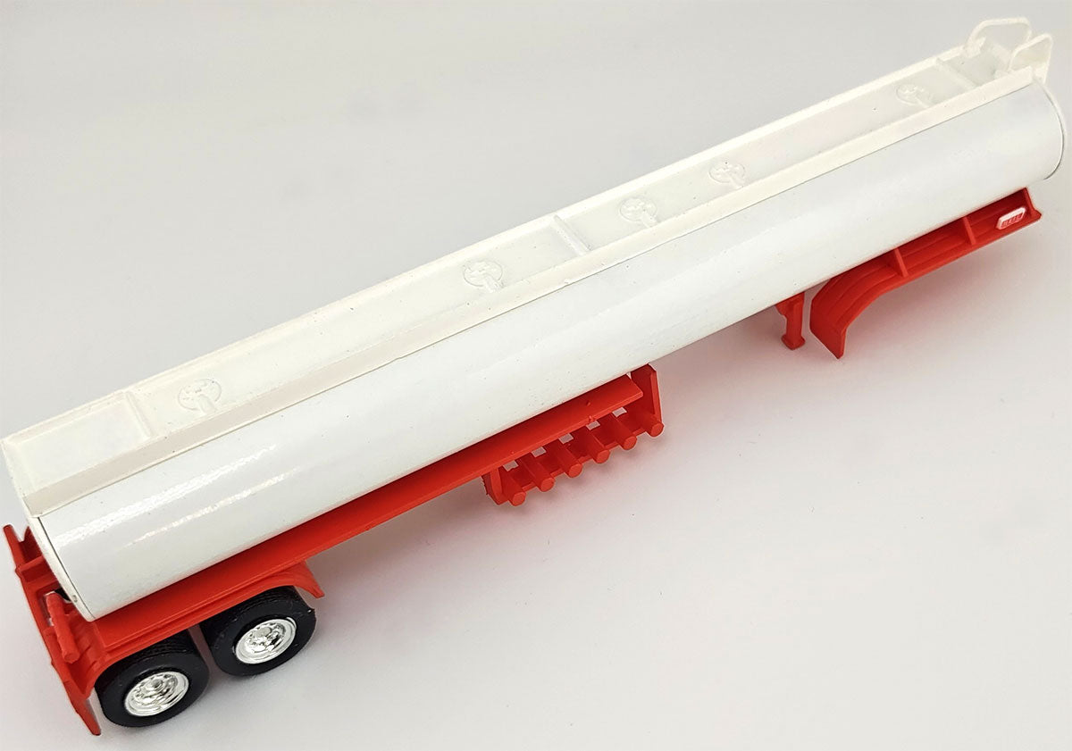 HO Logistics Replicas 308 HO Red and White Heil Gasoline Tanker Trailer