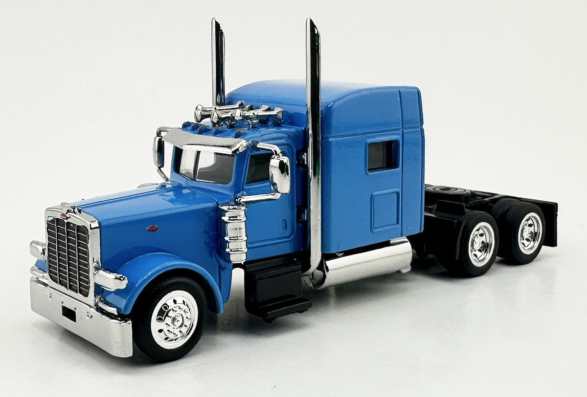 HO Logistics Replicas 38900 HO Baby Blue Peterbilt 389 with Sleeper Cab