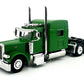 HO Logistics Replicas 38905 HO Green Peterbilt 389 with Sleeper Cab