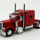 HO Logistics Replicas 38908 HO Red Peterbilt 389 with Sleeper Cab