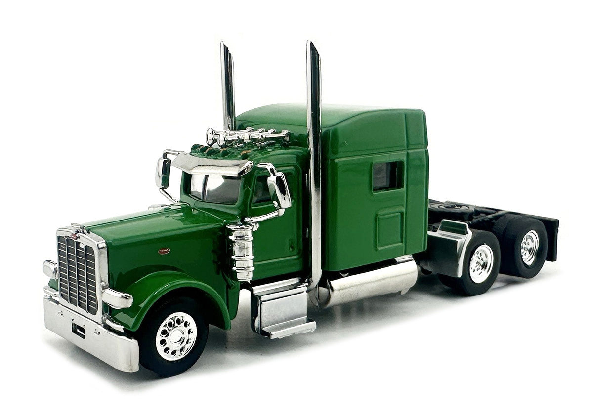 HO Logistics Replicas W90005 HO Dark Green Kenworth W900L 2-Axle Sleeper Cab
