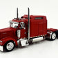 HO Logistics Replicas W90008 HO Red Kenworth W900L 2-Axle Sleeper Cab