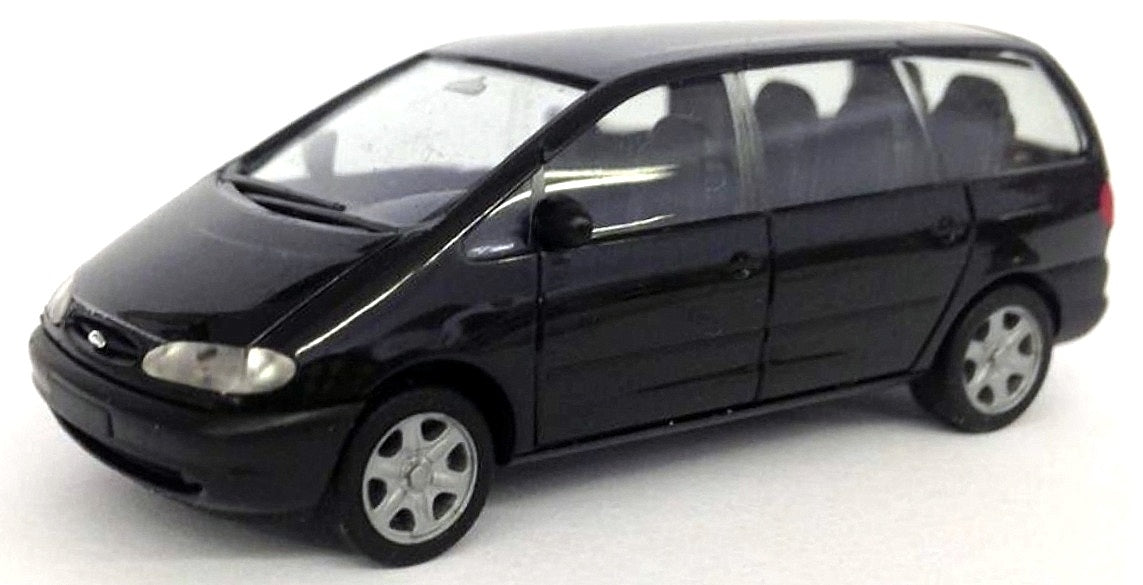 Promotex 6549 HO Scale Herpa Black Ford Galaxy Van Minivan