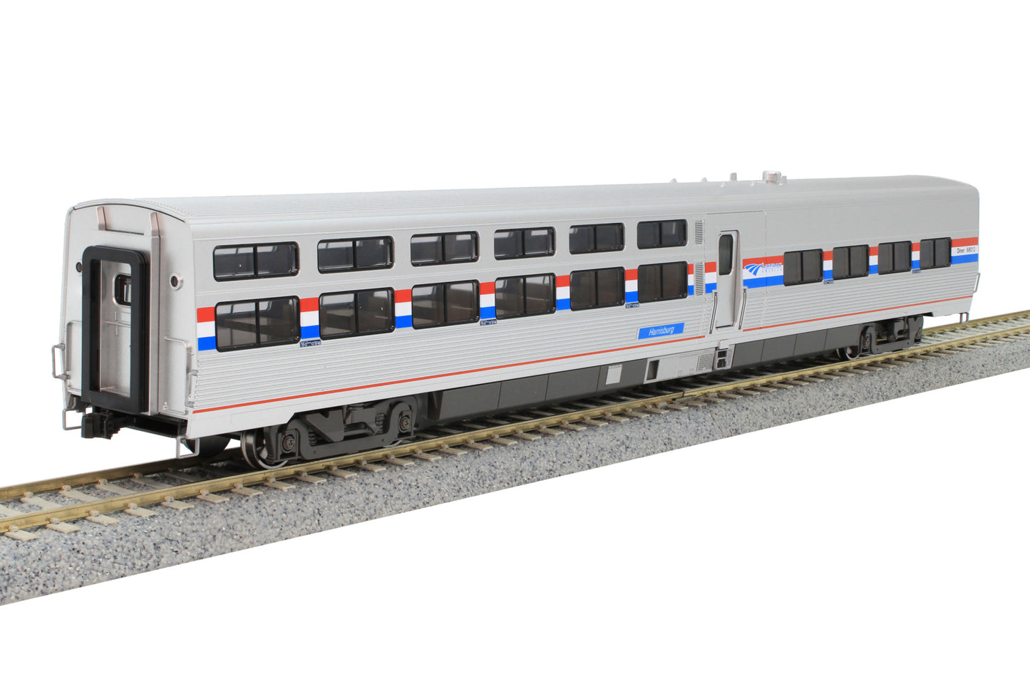 Kato 35-6231 HO Amtrak Viewliner II Diner Phase III #68012 Harrisburg