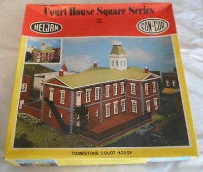 Heljan 906 HO Court House Square Series Tombstone Court House Building Kit