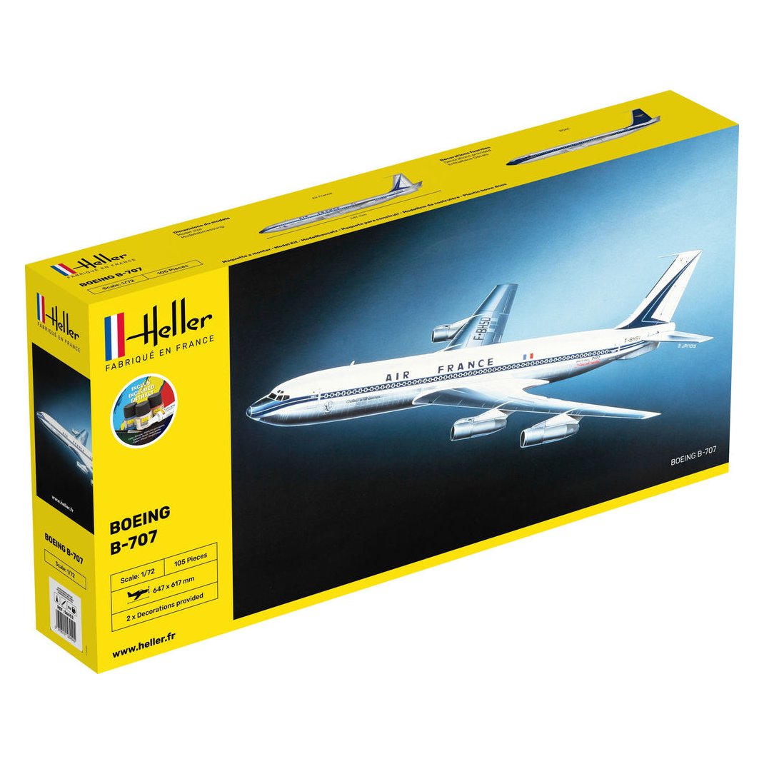 Heller 56452 1:72 Boeing B-707 Starter Kit