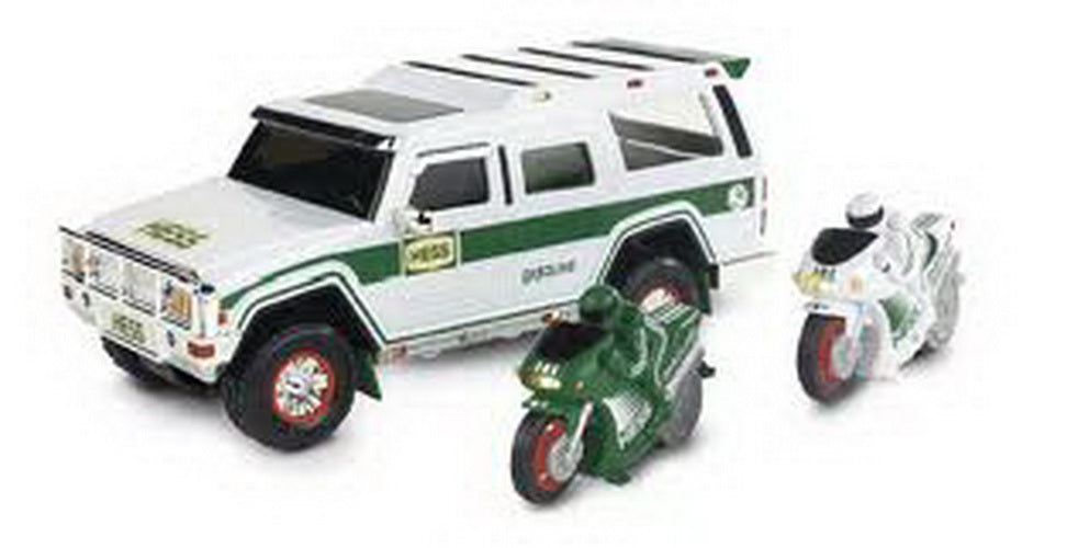 Hess 2004 Die Cast Sport Utility Vehicle w/Motorcycles