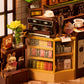 Robotime TGB15 Rolife Holiday Cafe DIY Book Nook Kit