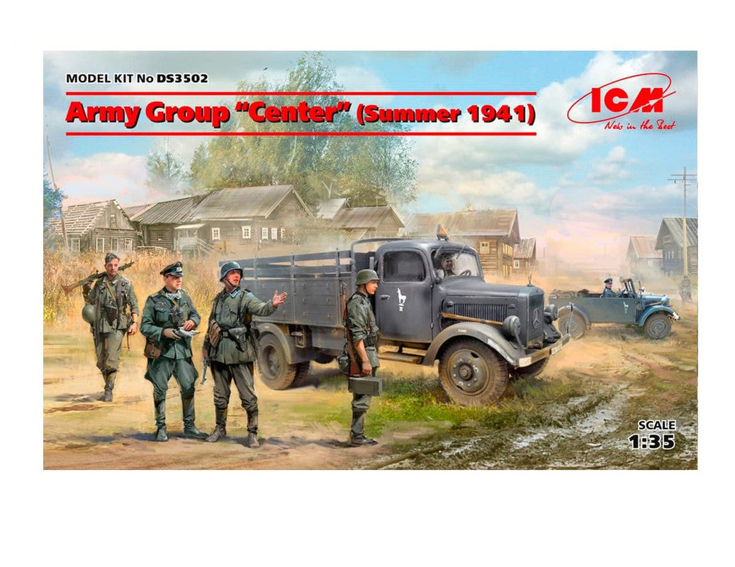 ICM DS3502 1:35 Army Group Center Summer 1941 Figure Kit