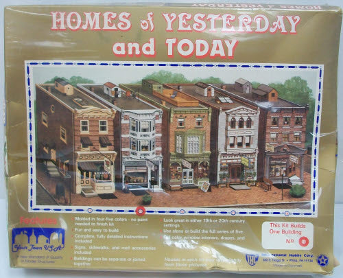 IHC 100-15 HO South Street Smoke Store Front Houses Building Kit