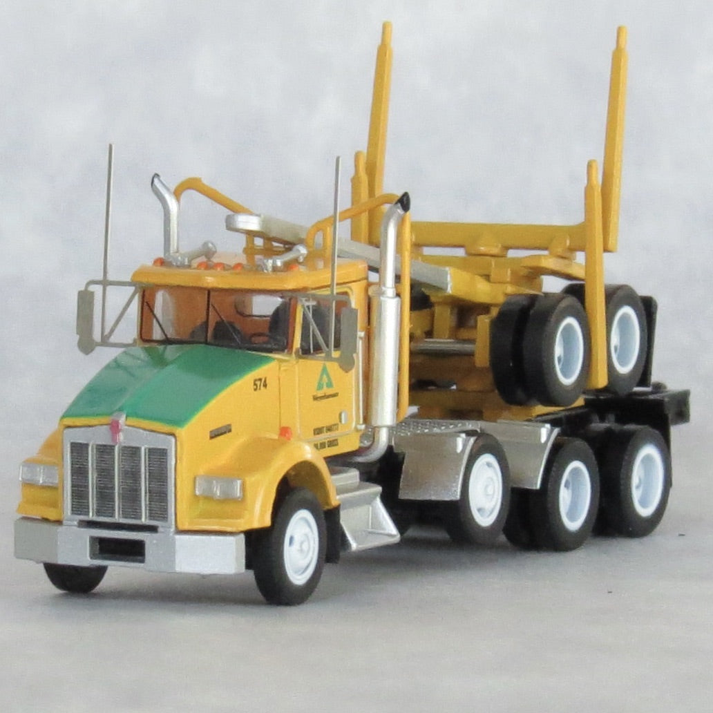 Trainworx Inc. 48086 N Weyerhaeuser Kenworth T800 Log Truck
