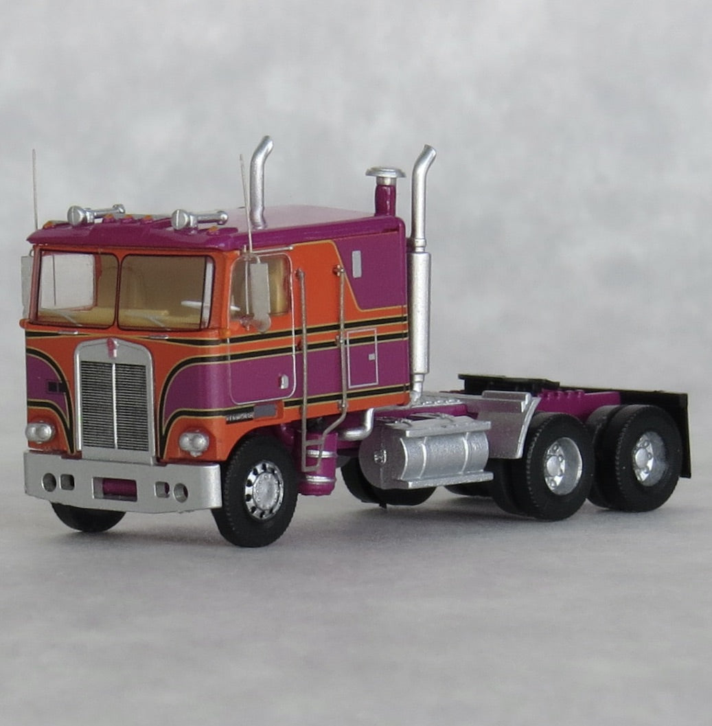 Trainworx Inc. 41053 N Salem Burgundy & Orange Kenworth K100 VIT Tractor