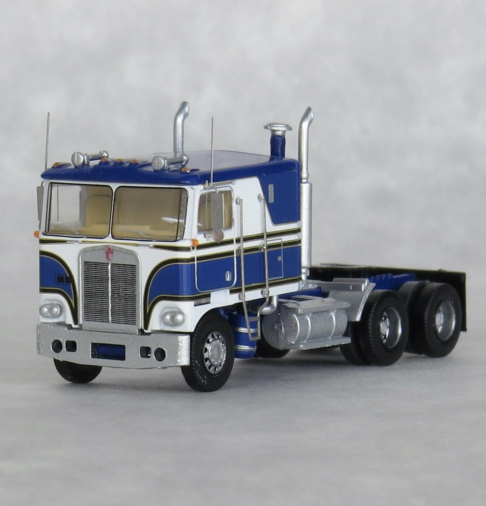 Trainworx Inc. 41052 N Salem Blue & White Kenworth K100 VIT Tractor