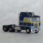Trainworx Inc. 41066 N Potomac Blue & Yellow Kenworth K100 Aerodyne Tractor