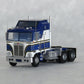 Trainworx Inc. 41062 N Salem Blue & White Kenworth K100 Aerodyne Tractor