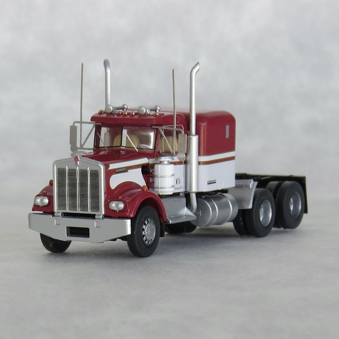 Trainworx Inc. 49042 N Seminole Burgundy & White Kenworth W900 VIT Tractor
