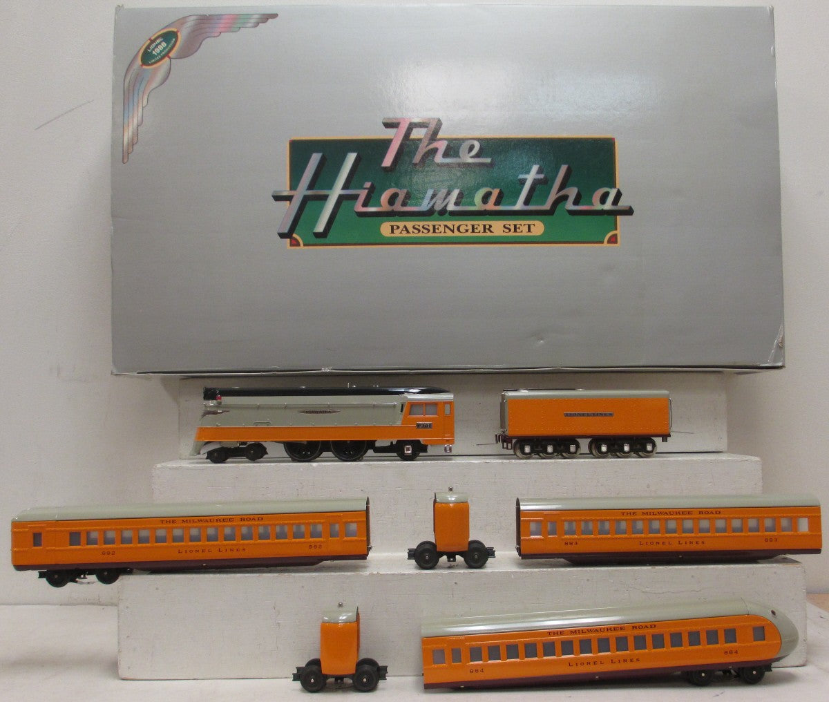 Lionel 6-51000 O Gauge Hiawatha Streamlined Steam Passenger Train Set LN/Box