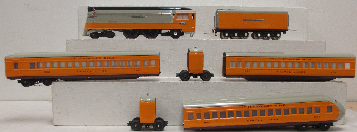 Lionel 6-51000 O Gauge Hiawatha Streamlined Steam Passenger Train Set LN/Box