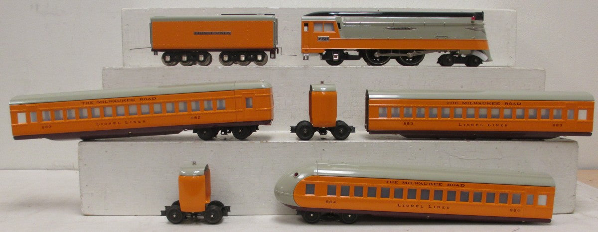 Lionel 6-51000 O Gauge Hiawatha Streamlined Steam Passenger Train Set LN/Box