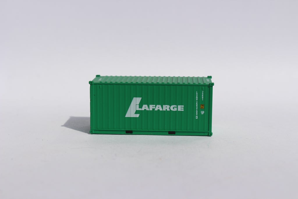 JTC Model Trains 205437 N LA FARGE 20' C.S. Container with Magnetic System