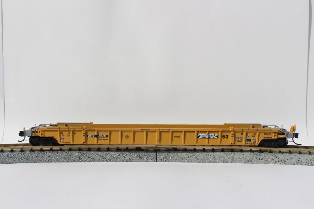 JTC Model Trains 772018 N TTX NWF13 17-Post 53' Well Car #656481 LN/Box