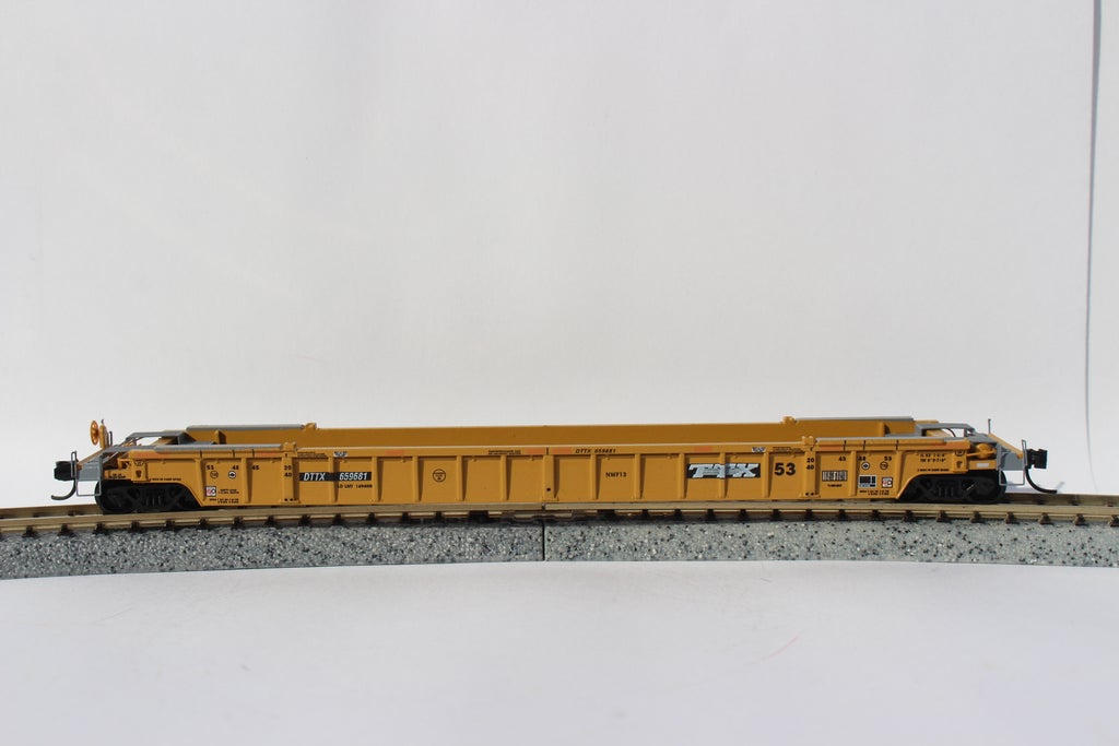 JTC Model Trains 772030 N TTX NSC 17-Post 53' Well Car #650681 LN/Box