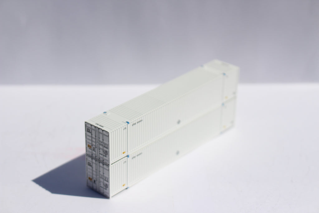 JTC Model Trains 537059 N UPS 53' High Cube 8-55-8 Corrugated Containers Set #3