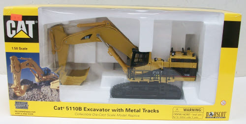 Norscot 55098 1:50 Scale CAT 5110B Hydraulic Excavator With Metal Tracks