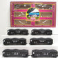 MTH 20-97057 O Norfolk & Western 4-Bay Hopper Car Set with Coal (Set of 6) LN/Box