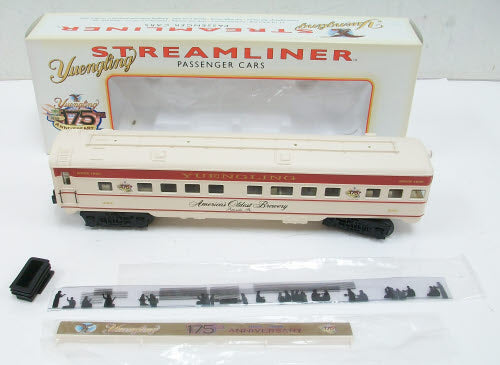 K-Line K4598-2004 O Yuengling 175th Anniversary Flat-End Observation Car #2004 LN/Box
