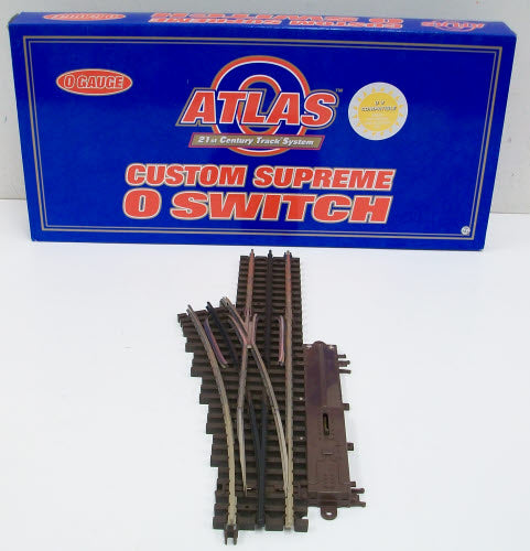 Atlas 6070 O54 Nickel Silver Left Hand Remote Switch Turnout
