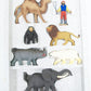 LGB 5027 G Scale Animal Figures And Trainer (Set of 7) NIB