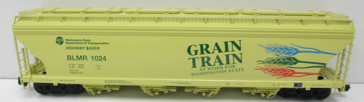 USA Trains R14136 G Sale Grain Train 4-Bay Center Flow Hopper #1024 LN/Box