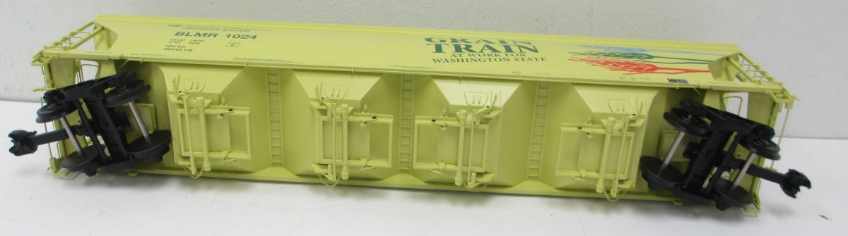 USA Trains R14136 G Sale Grain Train 4-Bay Center Flow Hopper #1024 LN/Box