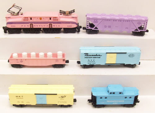 Williams GG-LT500 Pennsylvania Deluxe Girls  GG-1 O Gauge Electric Train Set MT/Box