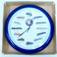 Lionel LWC13 Train Clock With Authentic Train Sounds LN/Box