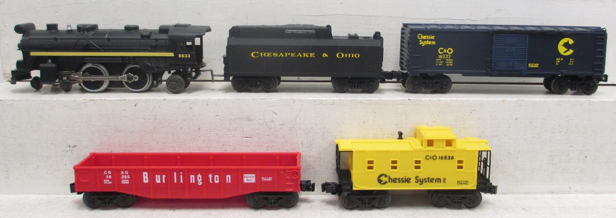 Lionel 6-11746 Seaboard Freight O Gauge Steam Train Set EX/Box