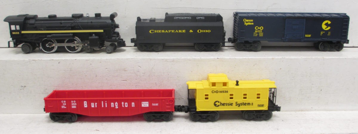 Lionel 6-11746 Seaboard Freight O Gauge Steam Train Set EX/Box