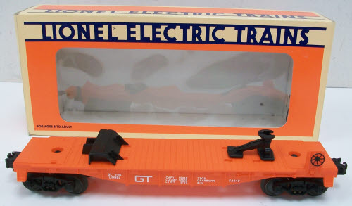 Lionel 6-52040 O Gauge TTOS Grand Trunk Flatcar without Trailer