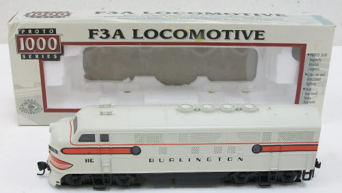 Proto 1000 8165 HO CB&Q F3A Powered Diesel Locomotive #116 LN/Box