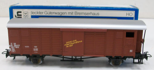 Marklin 4698 CFF Box Car w/ Brakeman's Cab VG/Box