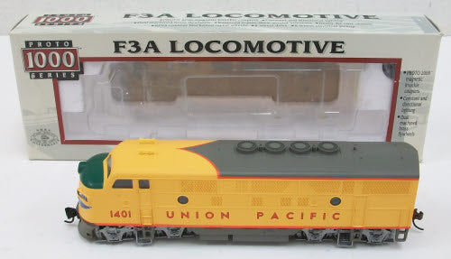 Proto 1000 8174 HO Union Pacific F3A Powered Diesel Locomotive #1401 LN/Box