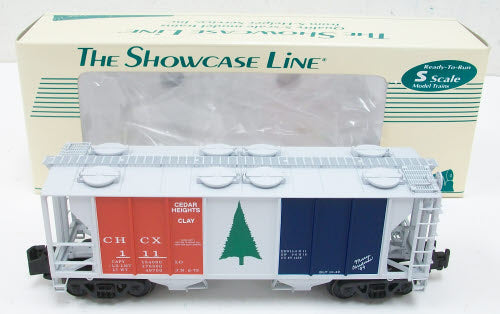 S-Helper Service 00414 S CHCX PS-2 2-Bay Hopper - 1999 Christmas Car #111 LN/Box