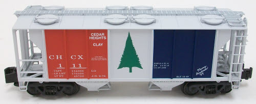 S-Helper Service 00414 S CHCX PS-2 2-Bay Hopper - 1999 Christmas Car #111 LN/Box