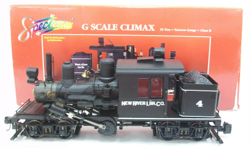 Bachmann 81183 G Scale New River Lumber Co. 4-0-4 Steam Locomotive #4 NIB