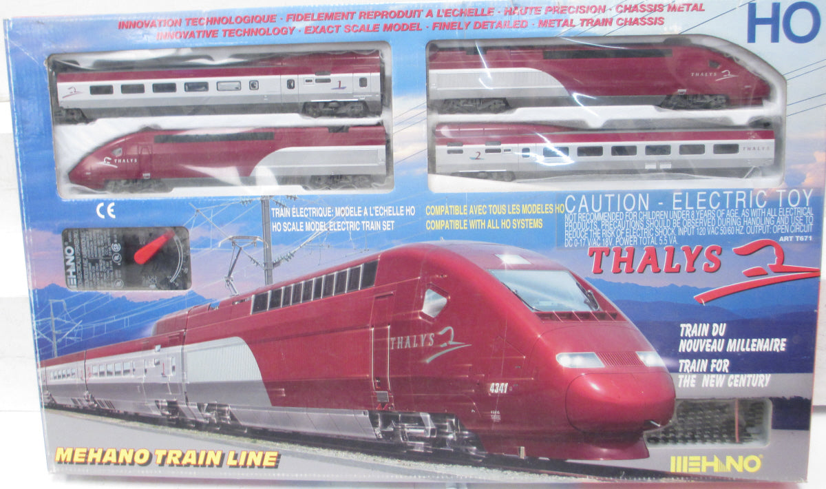 Mehano 671 Thalys HO Electric Train Set MT/Box