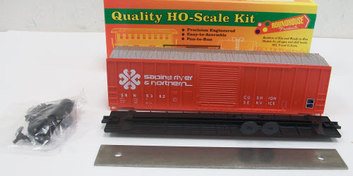 Roundhouse 1958 SabineRiver&Northern #5382 Boxcar Kit