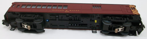 MTH 30-2190-0 O Gauge Boston & Maine Doodlebug Diesel w/Loco-Sound #181 LN/Box
