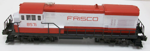 Lionel 6-8571 O Frisco U36B Diesel Locomotive EX